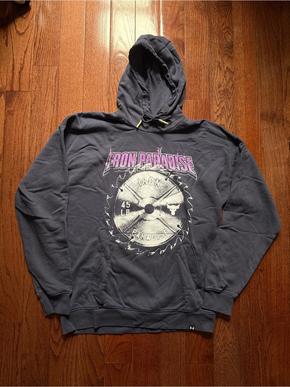 Under Armour Iron Paradise Graphic Hoodie Dwayne “The Rock” Johnson Collection